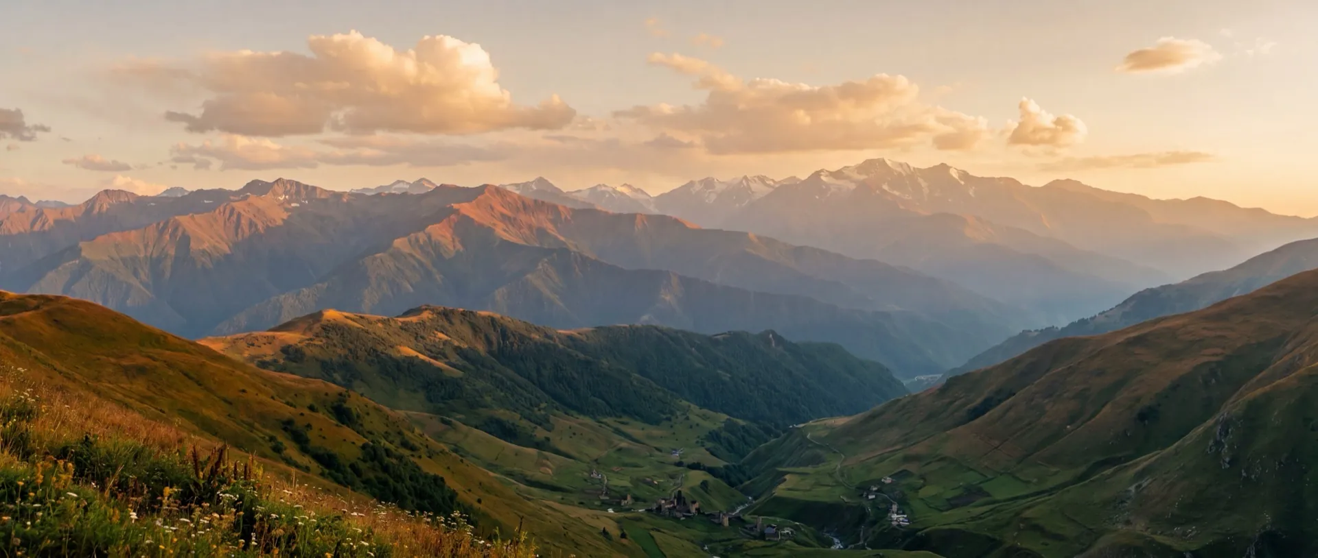 Paysage du Daghestan